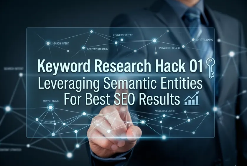 Leveraging semantic entities for keyword research